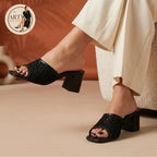 Mule en dentelle chic réf. 833