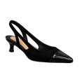 Escarpins demi-talon noir